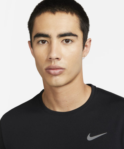 NIKE NIKE Long Sleeve Running Top M - Black
