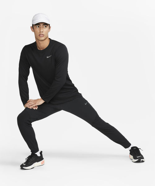 NIKE NIKE Long Sleeve Running Top M - Black