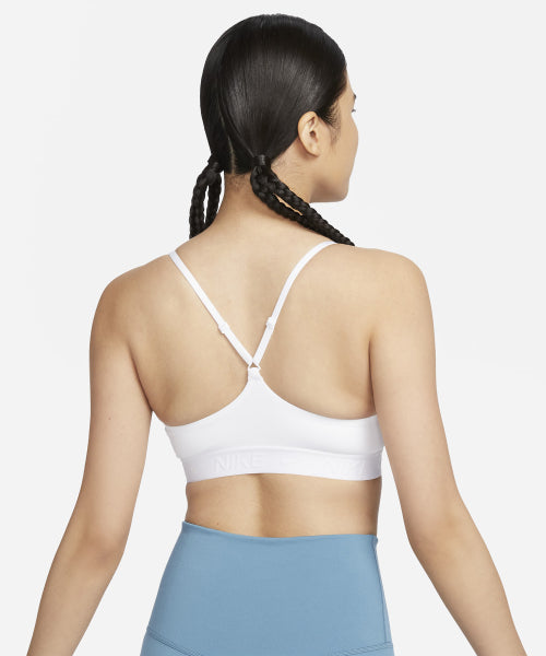 NIKE Nike Adjustable Sports Bra W - White: Stone Mauve