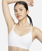 NIKE Nike Adjustable Sports Bra W - White: Stone Mauve
