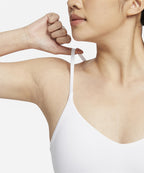 NIKE Nike Adjustable Sports Bra W - White: Stone Mauve
