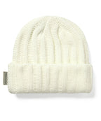 THISISNEVERTHAT THISISNEVERTHAT Low Gauge Ribbed Beanie Off White