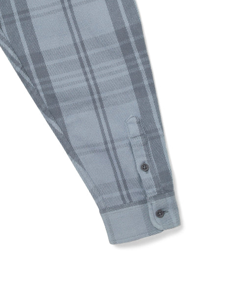 THISISNEVERTHAT THISISNEVERTHAT Big Flannel Work Shirt Slate
