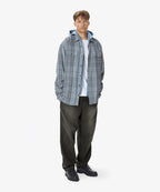 THISISNEVERTHAT THISISNEVERTHAT Big Flannel Work Shirt Slate