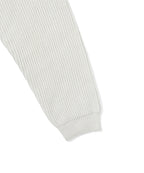 THISISNEVERTHAT THISISNEVERTHAT Washed Block Knit Sweater Ivory