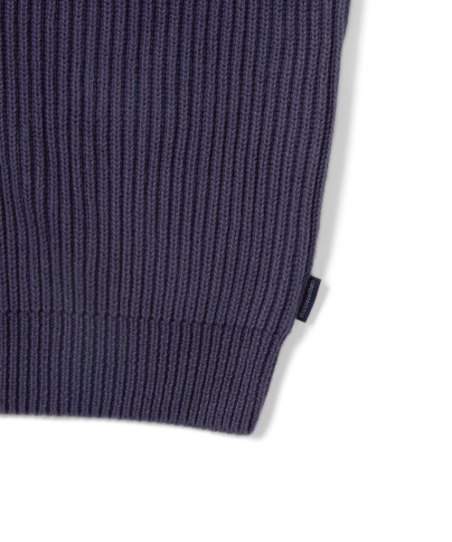 THISISNEVERTHAT THISISNEVERTHAT Washed Block Knit Sweater Navy