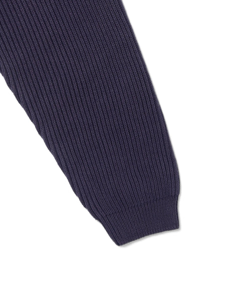 THISISNEVERTHAT THISISNEVERTHAT Washed Block Knit Sweater Navy