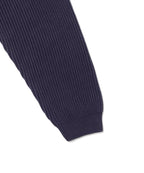 THISISNEVERTHAT THISISNEVERTHAT Washed Block Knit Sweater Navy