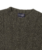 THISISNEVERTHAT THISISNEVERTHAT Cable Knit Sweater Brown