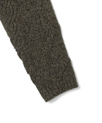 THISISNEVERTHAT THISISNEVERTHAT Cable Knit Sweater Brown