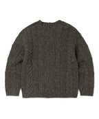 THISISNEVERTHAT THISISNEVERTHAT Cable Knit Sweater Brown