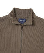 THISISNEVERTHAT THISISNEVERTHAT Washed Full Zip Cardigan Grey