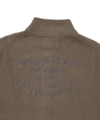 THISISNEVERTHAT THISISNEVERTHAT Washed Full Zip Cardigan Grey