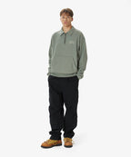 THISISNEVERTHAT THISISNEVERTHAT Damaged Half Zip Polo Sweatshirt Light Olive