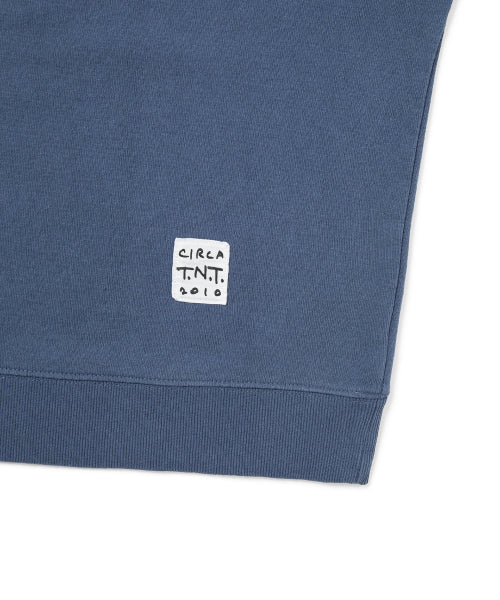THISISNEVERTHAT THISISNEVERTHAT Sweatshirt Faded Crewneck Deep Water