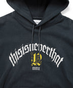 THISISNEVERTHAT THISISNEVERTHAT Fortuna Logo Hoodie Navy