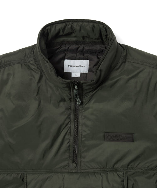 THISISNEVERTHAT THISISNEVERTHAT Nylon Insulated Pullover Green
