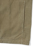 THISISNEVERTHAT THISISNEVERTHAT Washed Corduroy Zip Jacket Khaki