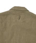 THISISNEVERTHAT THISISNEVERTHAT Washed Corduroy Zip Jacket Khaki