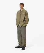 THISISNEVERTHAT THISISNEVERTHAT Washed Corduroy Zip Jacket Khaki