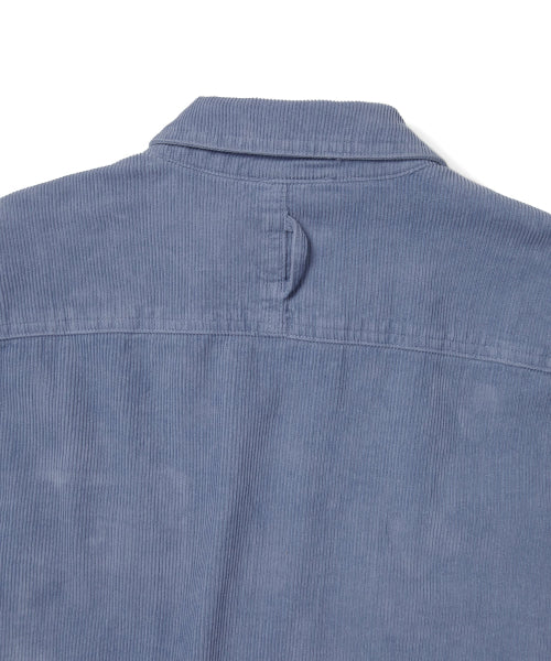THISISNEVERTHAT THISISNEVERTHAT Washed Corduroy Zip Jacket Light Indigo