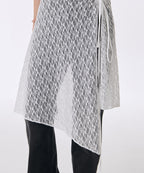 MUSINSA STANDARD WOMAN MUSINSA STANDARD WOMAN Women's Lace Layered Wrap Skirt [White]