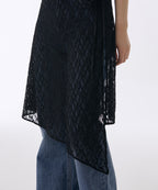 MUSINSA STANDARD WOMAN MUSINSA STANDARD WOMAN Women's Lace Layered Wrap Skirt [Black]