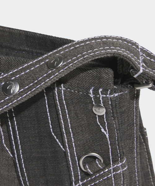 ADIDAS ADIDAS Denim Shoulder Bag - Black