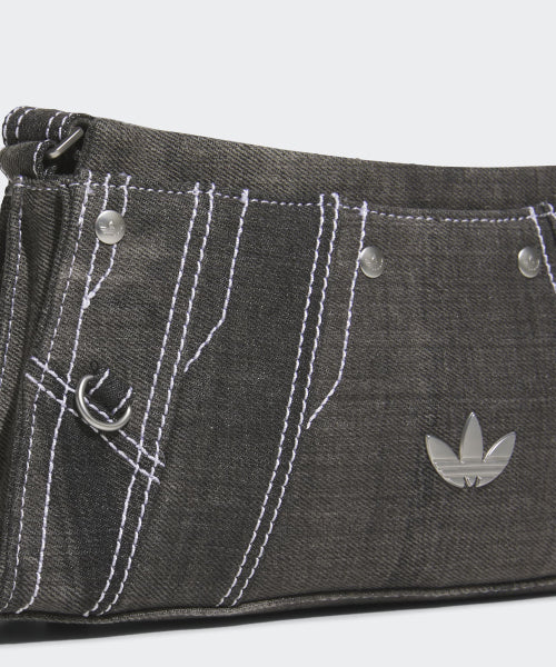 ADIDAS ADIDAS Denim Shoulder Bag - Black