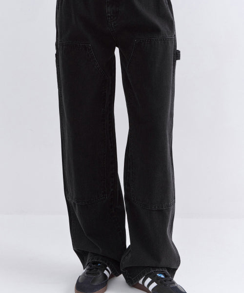 MUSINSA STANDARD WOMAN MUSINSA STANDARD WOMAN Women's Denim Double Knee Carpenter Pants
