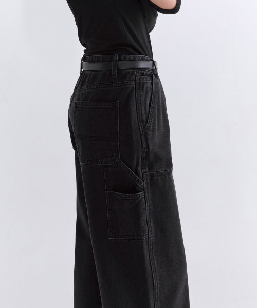MUSINSA STANDARD WOMAN MUSINSA STANDARD WOMAN Women's Denim Double Knee Carpenter Pants