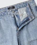 MUSINSA STANDARD WOMAN MUSINSA STANDARD WOMAN Denim Carpenter Pants Light Indigo