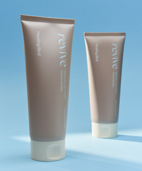 HEALING BIRD [SET] Revive Protein Shampoo + Protein Treatment Special Set (200+200ml) [Giveaway] Tea Tree Duo Sachet 3EA