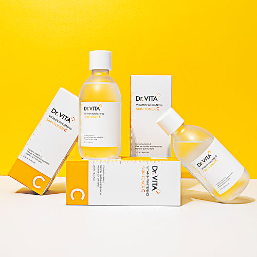 DRVITA [3 types of trial samples] Radiance functional hypoallergenic Vitamin C skin toner 250ml