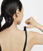 NIKE NIKE Elate Minimalist Light Support Pad Convertible Sports Bra W - Black:Cool Gray
