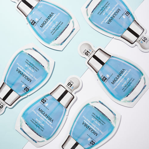 MIGUHARA MIGUHARA 2 Step Aqua Balance Mask Pack 5 sheets
