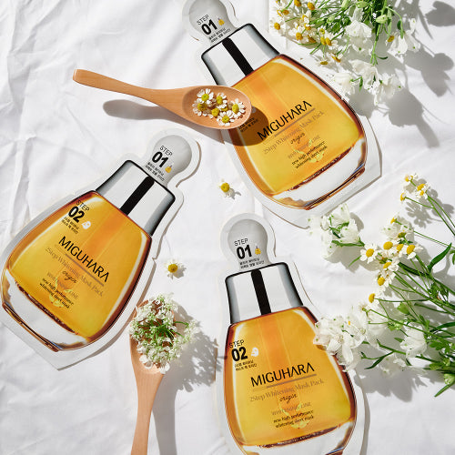 MIGUHARA MIGUHARA 2-Step Radiance Mask Pack (5 Sheets)
