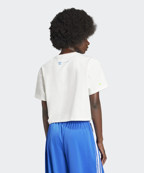 ADIDAS ADIDAS Label Tee - White