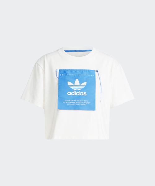 ADIDAS ADIDAS Label Tee - White
