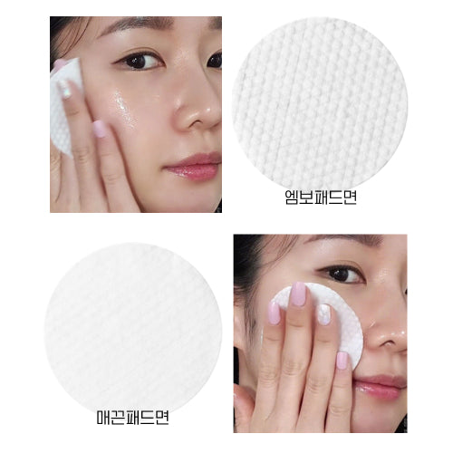 MQNY Yuja toner pad, hypoallergenic calming moisture pad, 100 sheets, 240ml large capacity
