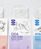 DERMATORY DERMATORY Cica Zinc Derm Band Mask 20pack