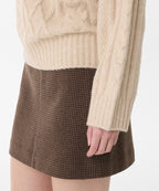MUSINSA STANDARD WOMAN MUSINSA STANDARD WOMAN Women's Soft Aran Cable Knit [Ivory]