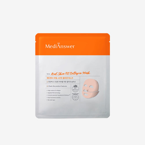 MEDIANSWER MEDIANSWER Real Skin Fit Collagen Mask 20 sheets