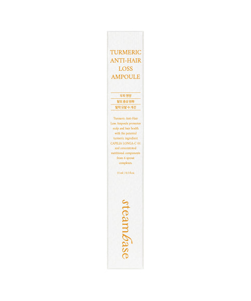 STEAMBASE Hair loss improvement, scalp strengthening, turmeric hair loss ampoule 15ml