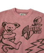 THISISNEVERTHAT THISISNEVERTHAT GD Iconography Knit Sweater Pink