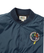 THISISNEVERTHAT THISISNEVERTHAT GD Dancing Bears Baseball Jacket Blue