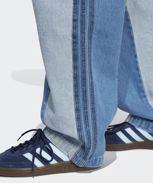 ADIDAS ADIDAS Patchwork Denim Jeans - Blue