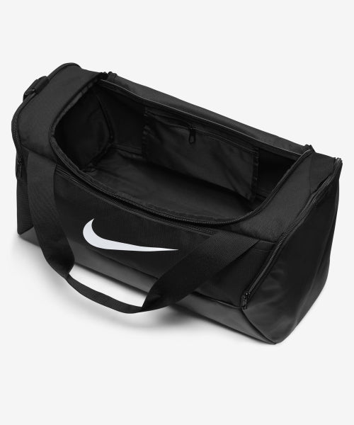NIKE Nike Brasilia Duffel Bag 9.5 - Black: White