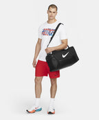 NIKE Nike Brasilia Duffel Bag 9.5 - Black: White