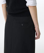 MUSINSA STANDARD WOMAN MUSINSA STANDARD WOMAN Women's Straight Maxi Skirt [Black]